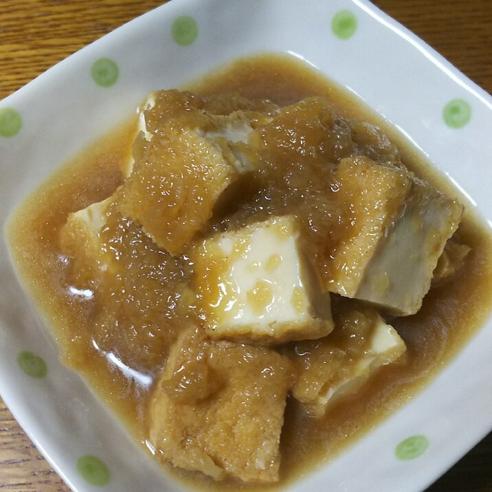 厚揚げのみぞれ煮